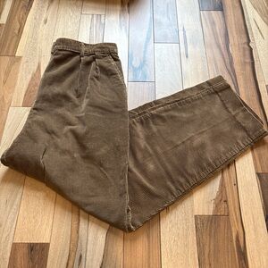 Vintage Womens Pendleton Chocolate Brown Corduroy size 12